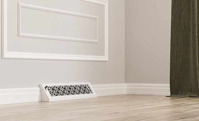 Scroll Baseboard Vent